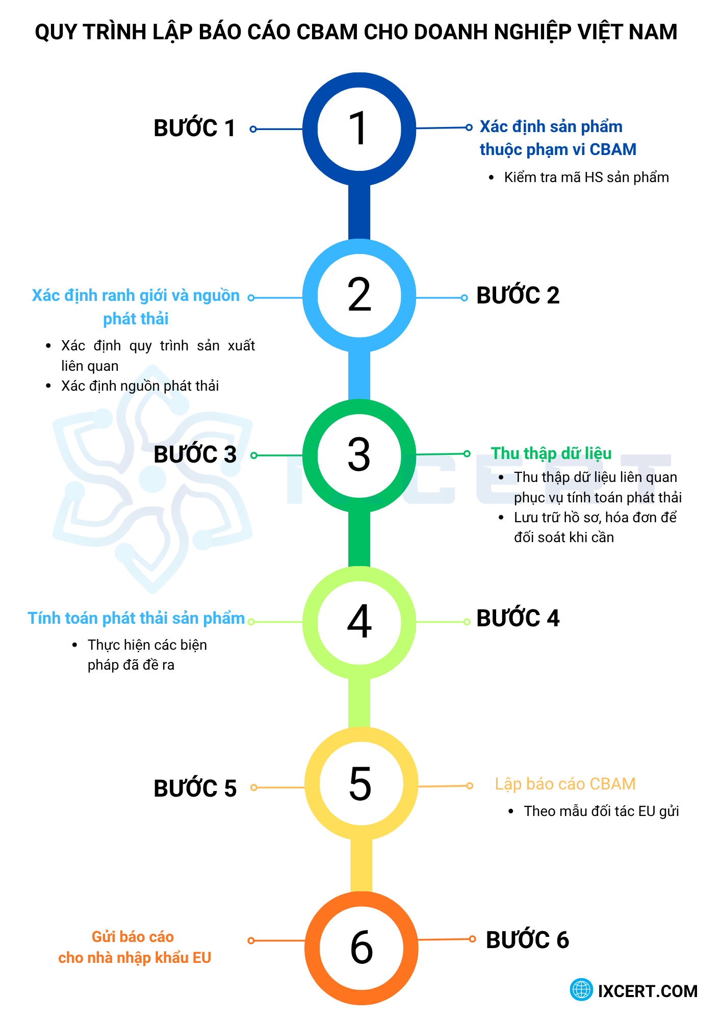 Quy trình lập báo cáo CBAM cho doanh nghiệp Việt Nam