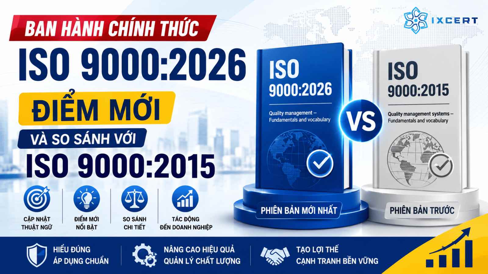 ISO 9000:2026 là gì? Sự khác nhau với phiên bản ISO 9000:2015