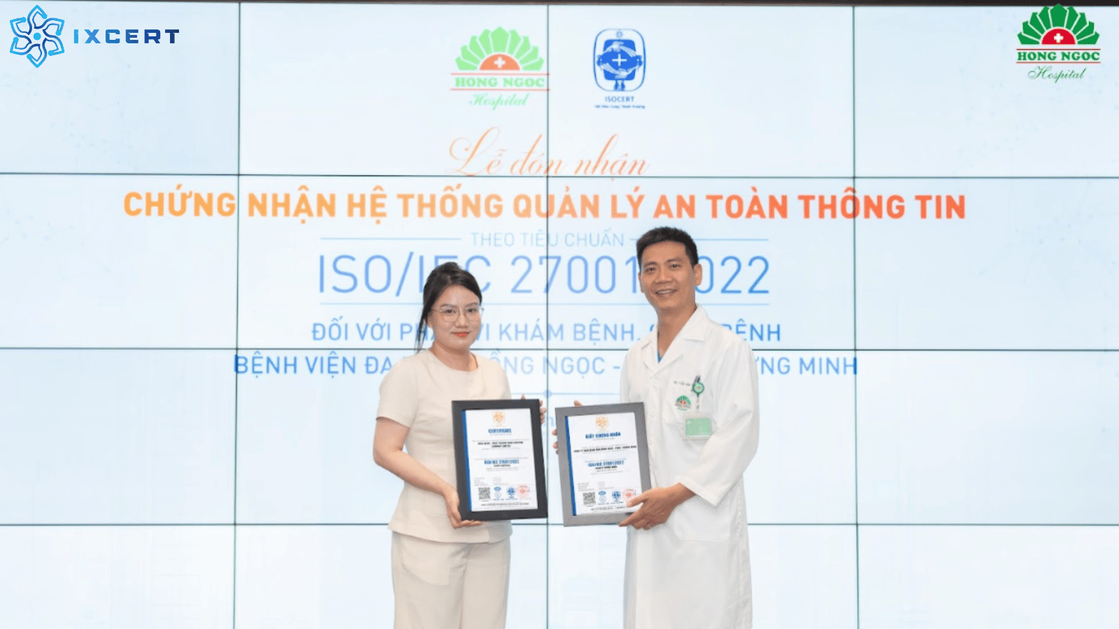 IXCERT chúc mừng bệnh viện...