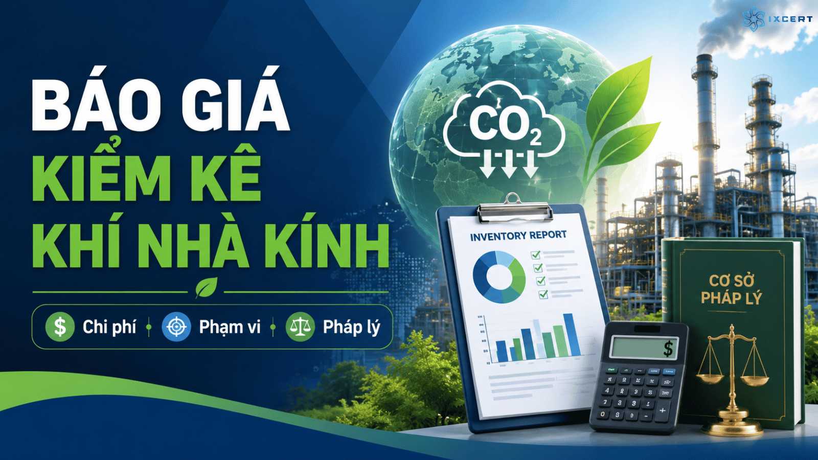 Báo giá kiểm kê khí nhà kính: Chi phí, phạm vi thực hiện và căn cứ pháp lý
